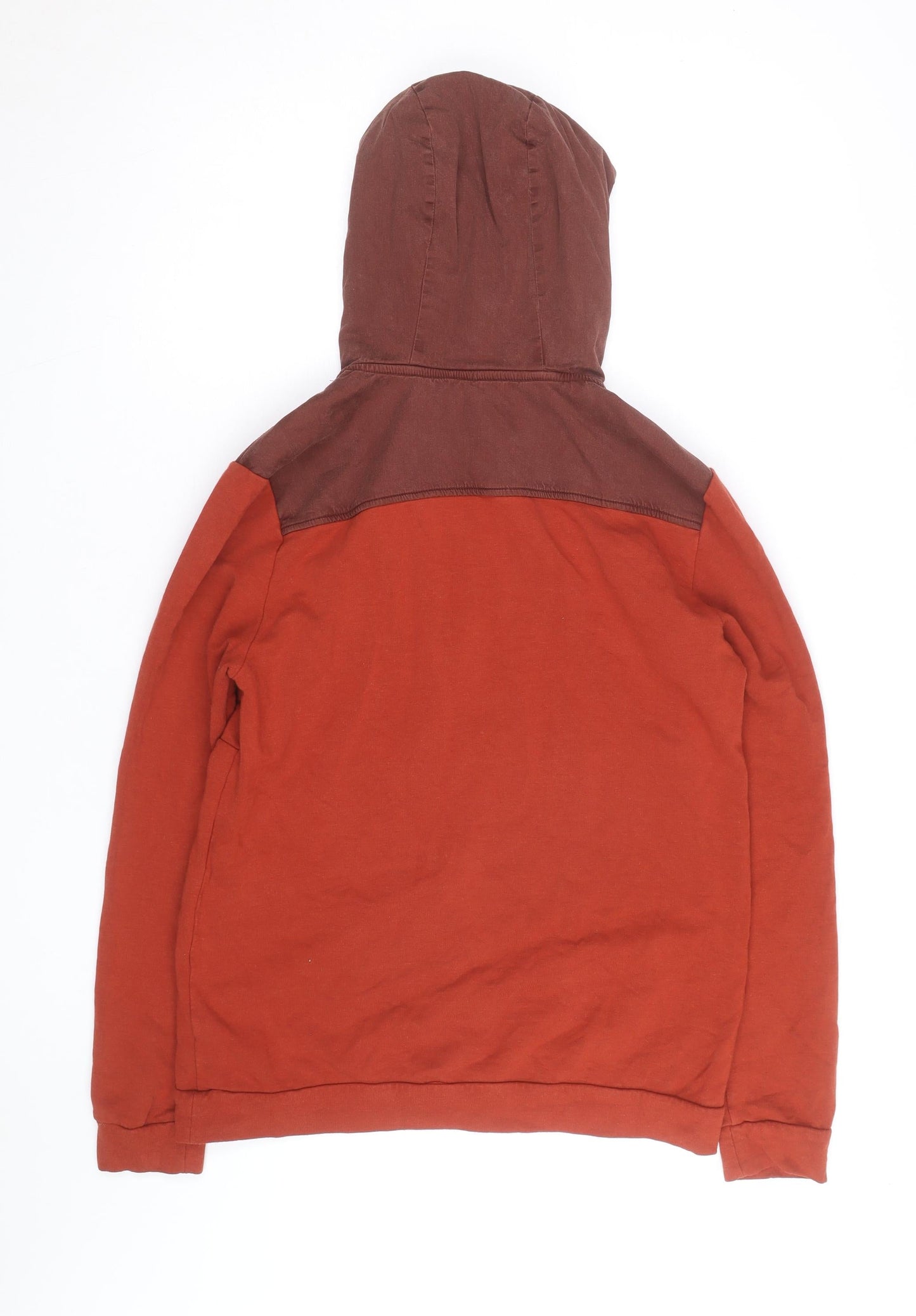 BAM Men’s Brown Half Zip Bamboo Hoodie Size M Regular Fit