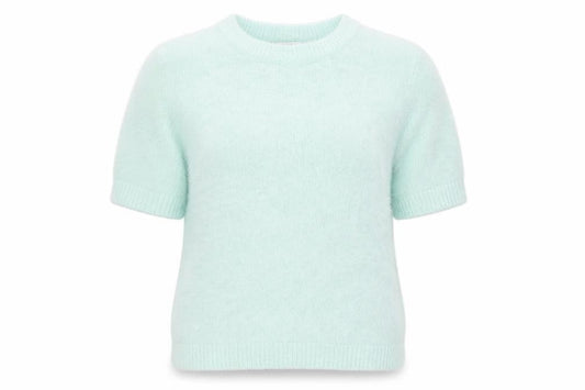 Brave Soul Women's Mint Green Short Sleeve Knit T-Shirt Size S