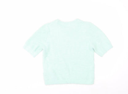 Brave Soul Women's Mint Green Short Sleeve Knit T-Shirt Size S