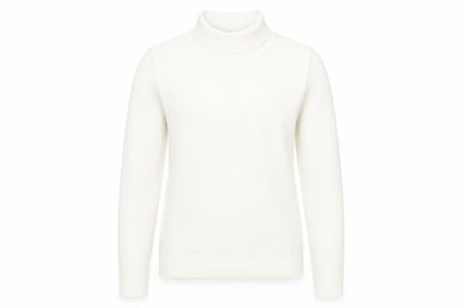 Miss Fiori Couture Women’s Ivory High Neck Acrylic Jumper Size 10