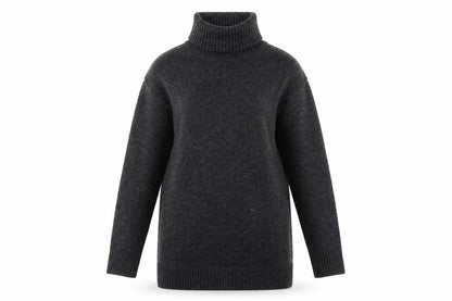 New Look Womens Black Roll Neck Long Sleeve Acrylic Jumper M