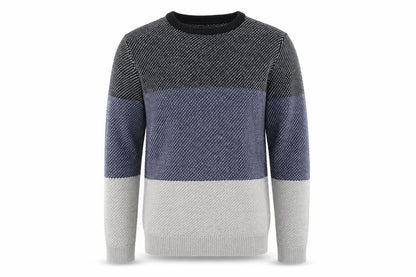 Broken Standard Men's Multicoloured Crew Neck Acrylic Pullover Jumper M