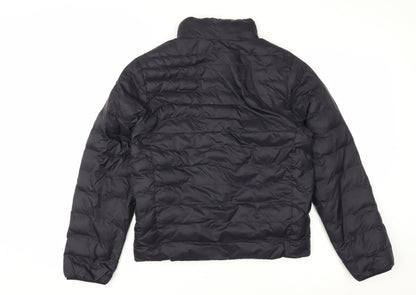 Ralph Lauren Boys Black Puffer Jacket L (14-16 Years) Nylon Full Zip