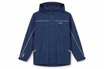 Regatta Men’s Blue Waterproof Hooded Rain Coat Jacket Size 32