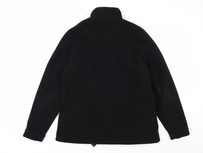 Premier Man Men's Black Fleece Full Zip Jacket Size M