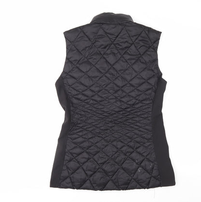 Mountain Warehouse Womens Black Quilted Padded Gilet UK 18