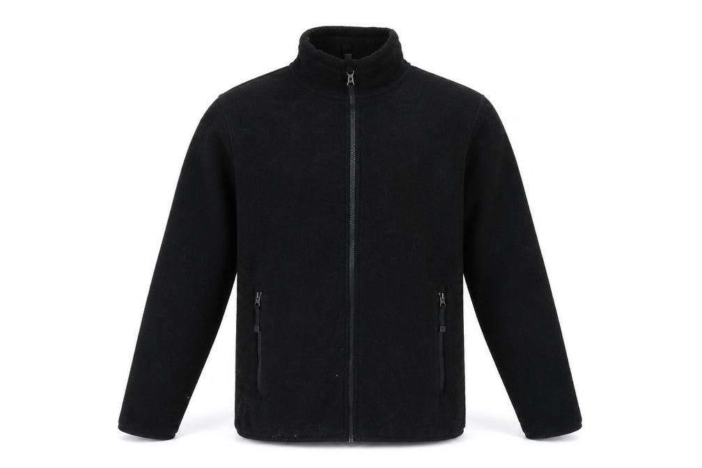 32 Degrees Heat Men's Black Fleece Full Zip Jacket Size S