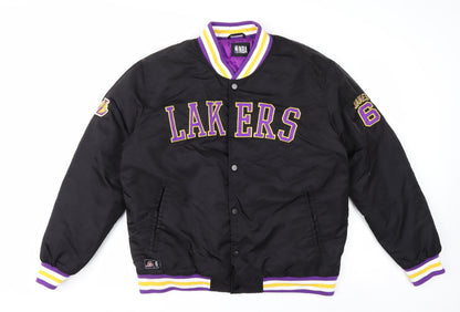 NBA Los Angeles Lakers Men's Black XL Varsity Jacket