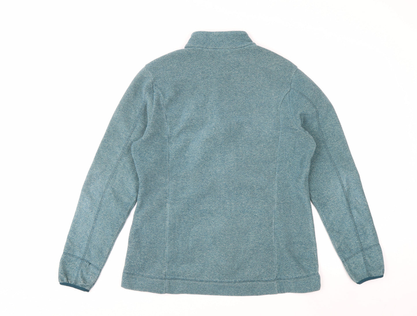 Quechua Women's Blue Full Zip Fleece Jacket Size L Outdoor Wear