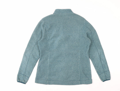 Quechua Women's Blue Full Zip Fleece Jacket Size L Outdoor Wear