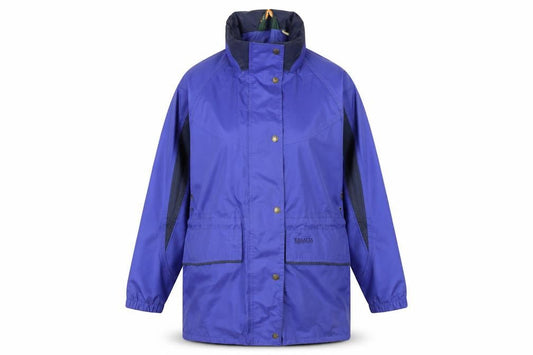 Regatta Womens Blue Waterproof Rain Coat Jacket UK 14