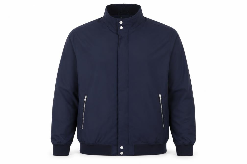 Marks and Spencer Mens Blue XL Bomber Jacket Polyester Lined