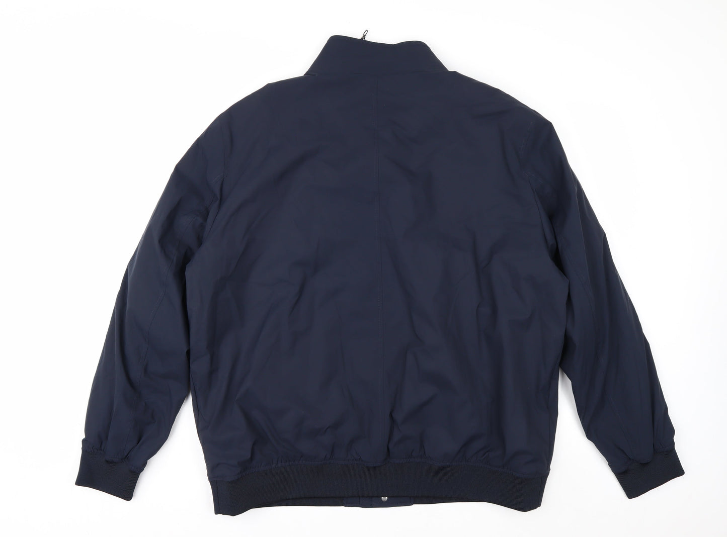 Marks and Spencer Mens Blue XL Bomber Jacket Polyester Lined