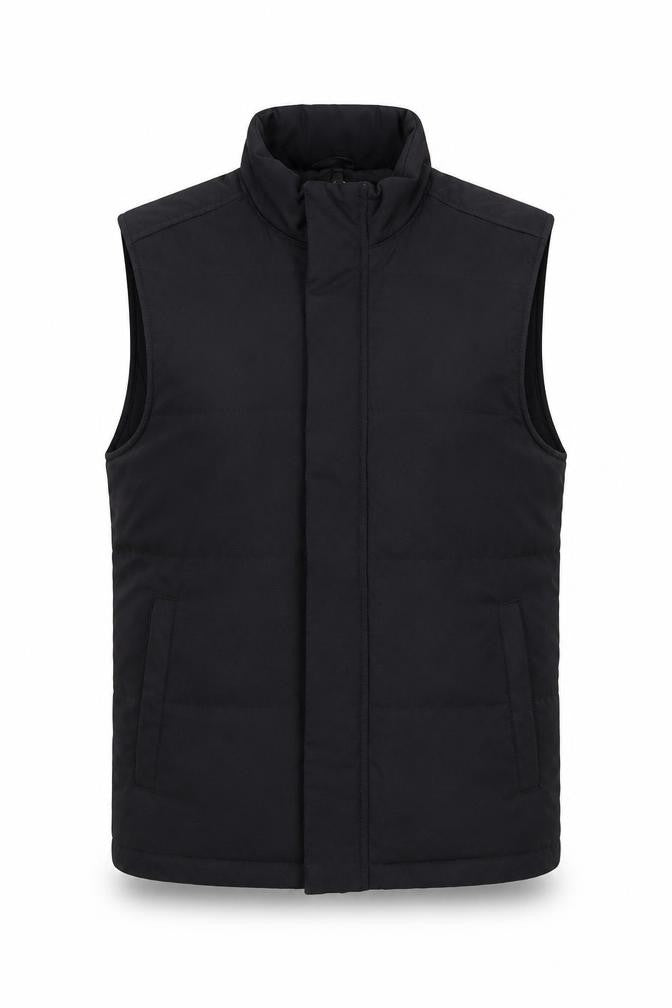 Zara Womens Black Padded Waistcoat Bodywarmer Size S