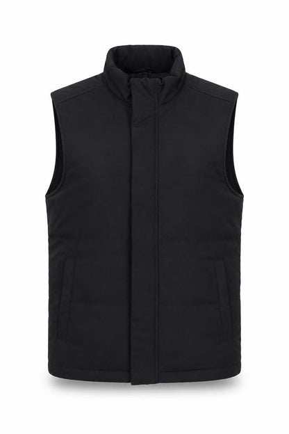 Zara Womens Black Padded Waistcoat Bodywarmer Size S