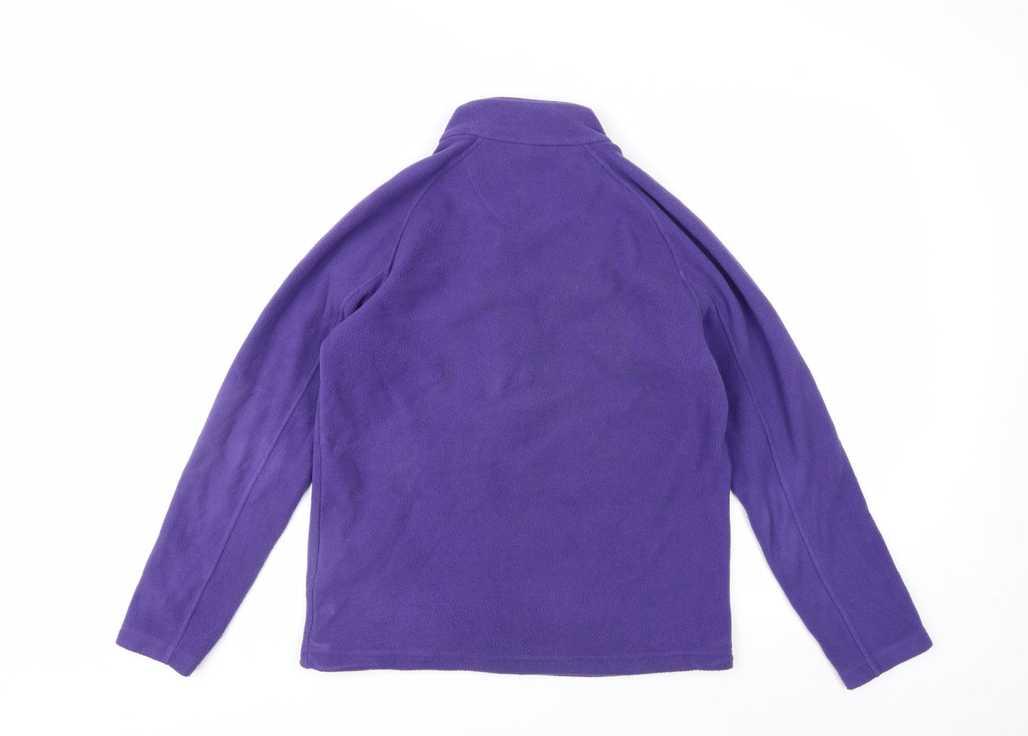 Regatta Women Purple Fleece Full Zip Outdoor Jacket Size 14