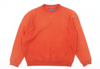 Callaway Men’s Orange Crew Neck Golf Sweatshirt Size M