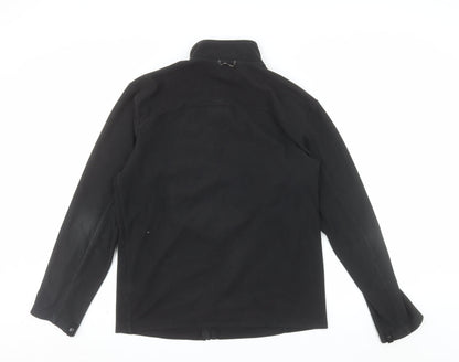 The North Face Mens Black Fleece Full Zip Jacket Size M