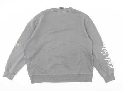 Disney x Keith Haring Men's Grey Mickey Mouse XL Sweatshirt