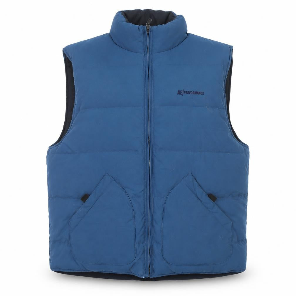 AE Performance Men's Blue XL Padded Bodywarmer Waistcoat