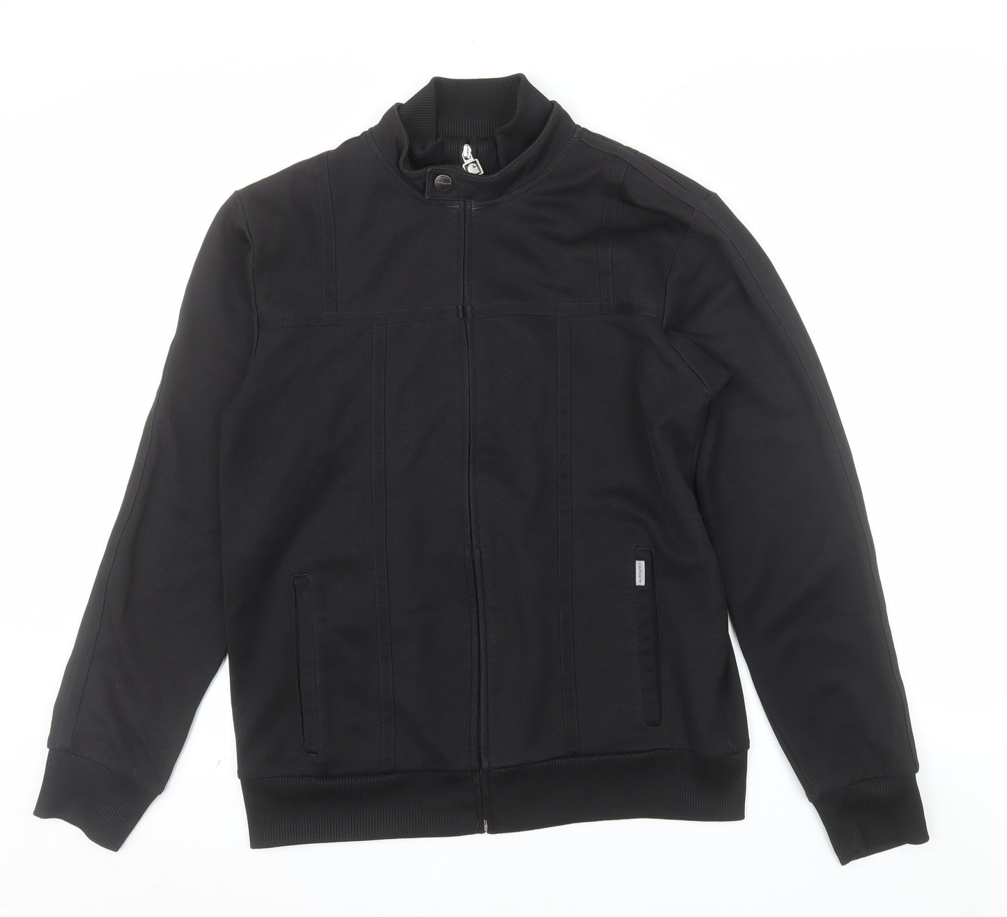 Carhartt Men's Black Bomber Jacket Size M Softshell Zip Workwear