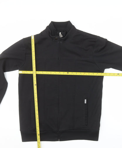 Carhartt Men's Black Bomber Jacket Size M Softshell Zip Workwear