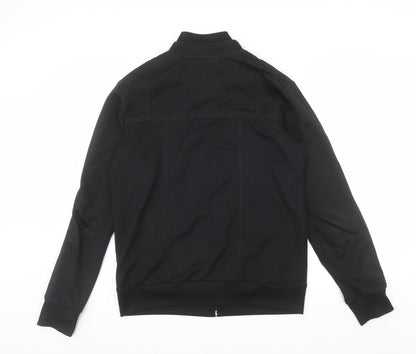 Carhartt Men's Black Bomber Jacket Size M Softshell Zip Workwear