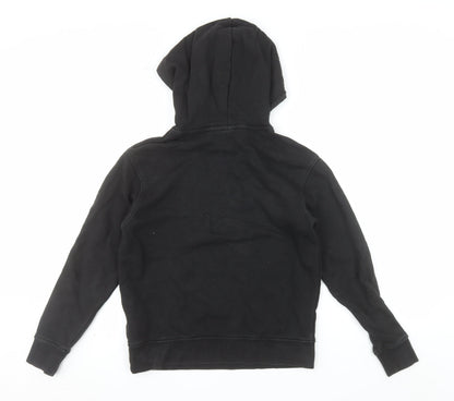 Adidas Womens Black XS Pullover Hoodie 100% Cotton Hooded Sweatshirt