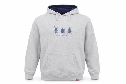 Eden Project Men's Grey XL Pullover Hoodie 'Don't Bug Me' Graphic