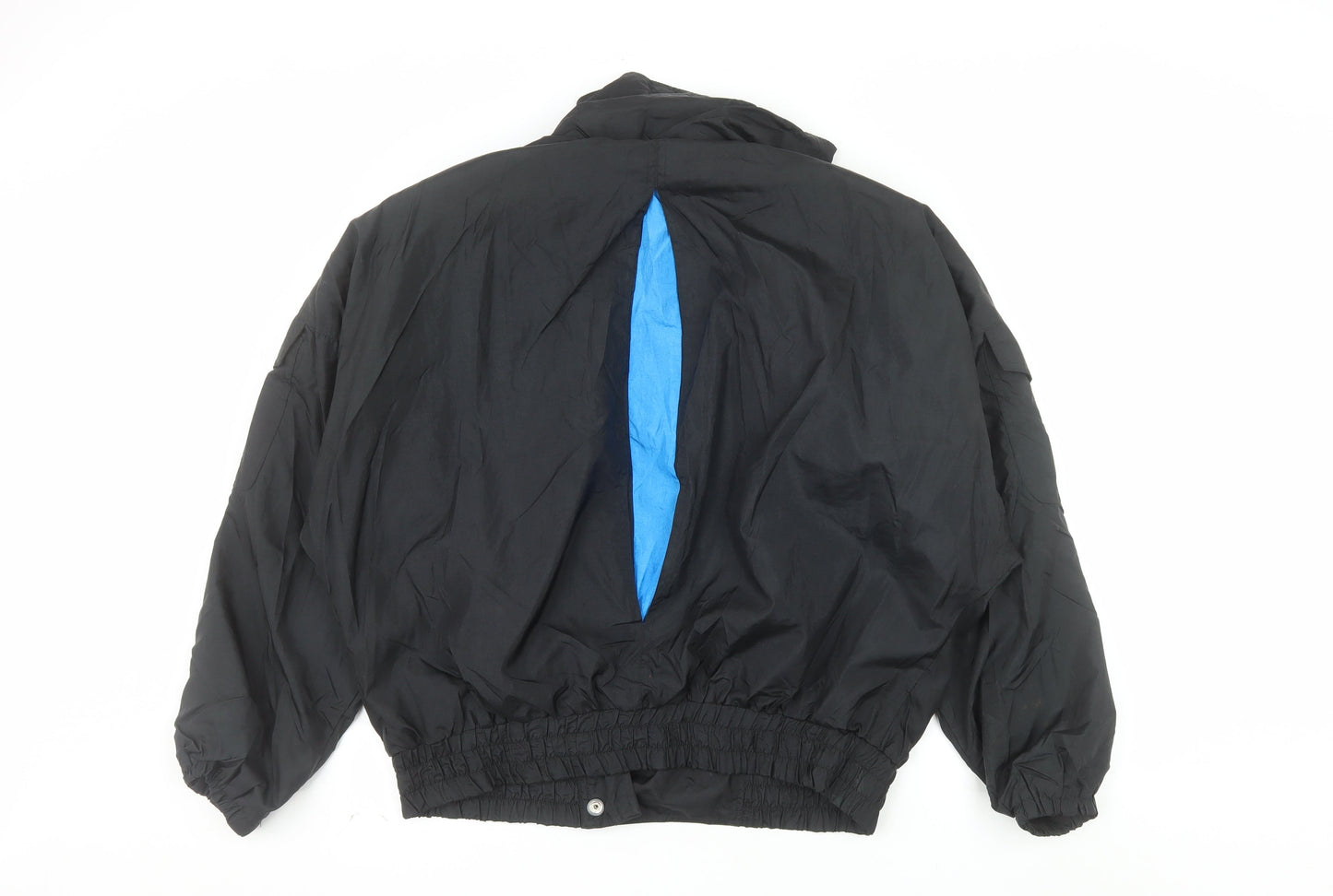 Kaotic by Andy Johns Men's Black M 90s Windbreaker Nylon Jacket
