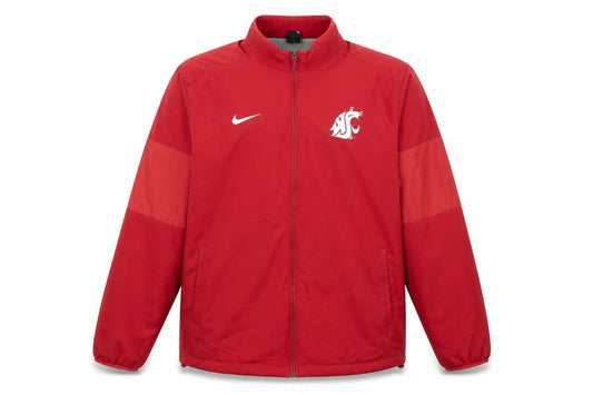 Nike Men's Red Dri-Fit XL Track Jacket Full Zip Breathable Sportswear
