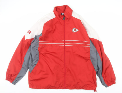 Reebok NFL Team Apparel Men's XL Red Track Jacket