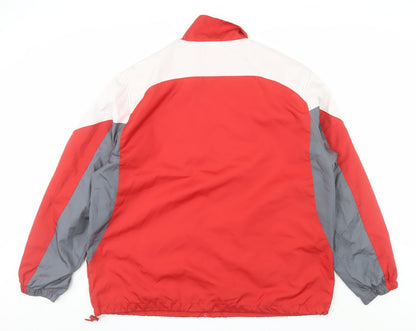 Reebok NFL Team Apparel Men's XL Red Track Jacket