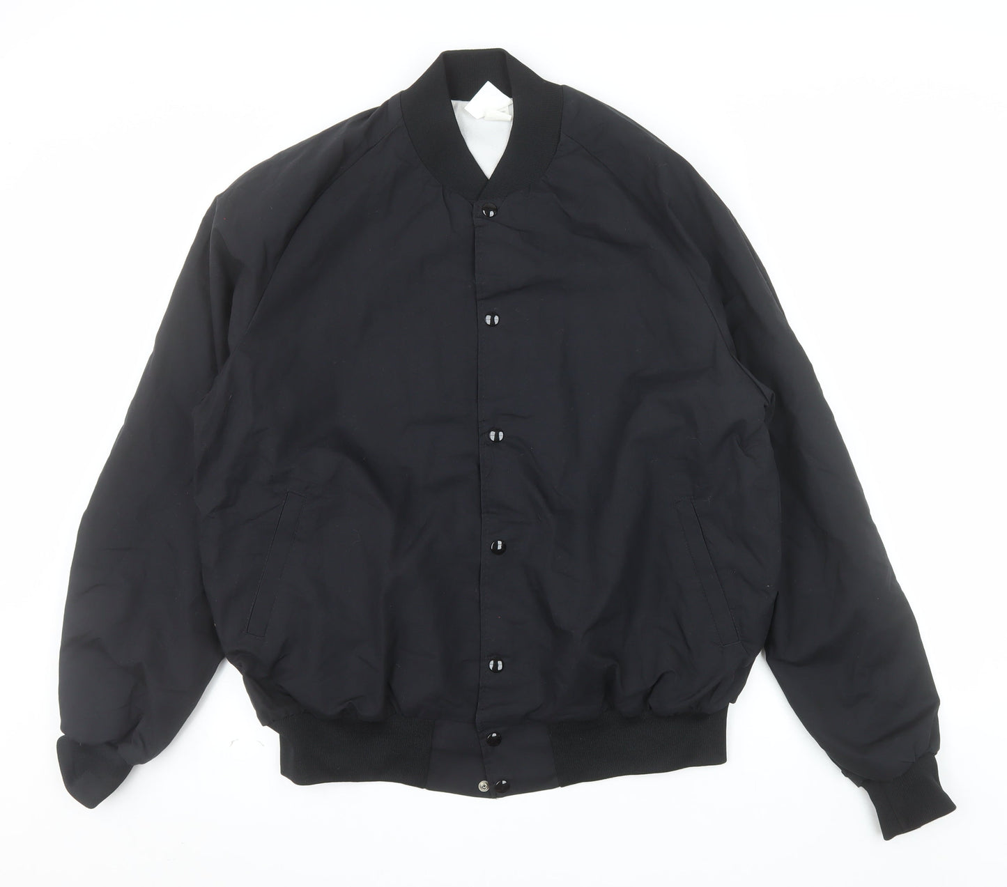 Taylor Jackets Men’s Black XL Varsity Bomber Music Tour Jacket