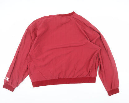 Champion Men's Red XL Pullover Crew Neck Sweatshirt