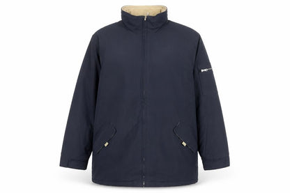 Parents Legend Men's Blue XL Parka Coat Full Zip Lined Water Resistant