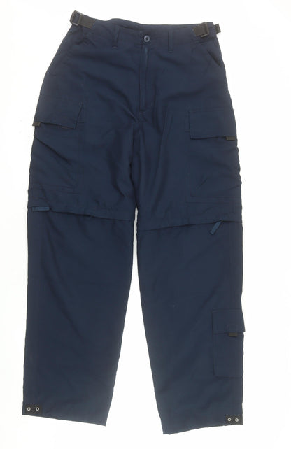 725 Originals Men's Blue Cargo Trousers S Polyester Winter Workwear