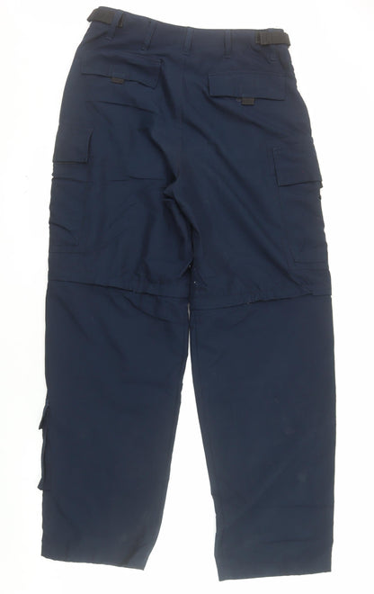 725 Originals Men's Blue Cargo Trousers S Polyester Winter Workwear