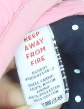 Crew Clothing Girls Pink Puffer Gilet 8-9 Years Quilted Lightweight Vest