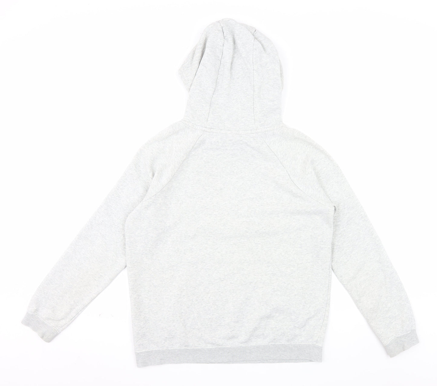Nike Men's Grey Pullover Hoodie Small Sports Fleece Sweatshirt