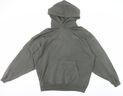 TALA Unisex Green Relaxed Fit Pullover Hoodie Size S