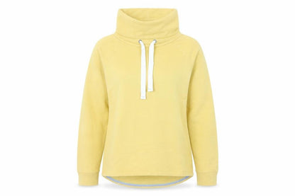 Boden Women's Yellow Cotton Pullover Hoodie UK 10 Long Sleeve