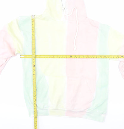 In The Style Women’s Multicoloured Tie-Dye Pullover Hoodie Size 6