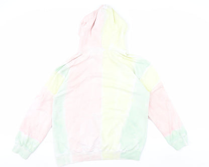 In The Style Women’s Multicoloured Tie-Dye Pullover Hoodie Size 6