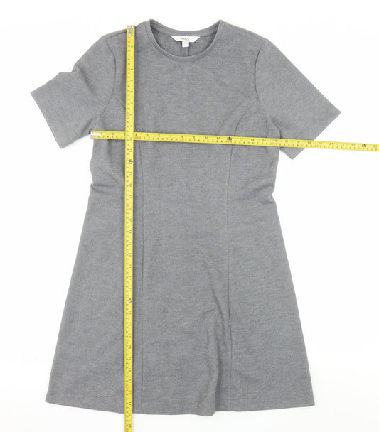 Marks and Spencer Women’s Grey A-Line Jersey Dress Size 12