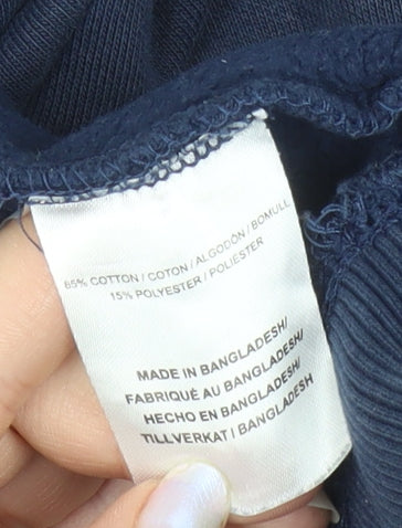 Original Penguin Men's Blue XL Pullover Hoodie Logo Cotton Blend