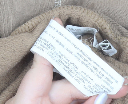 Pull&Bear Teen Beige New York 1991 Crew Neck Sweatshirt XS