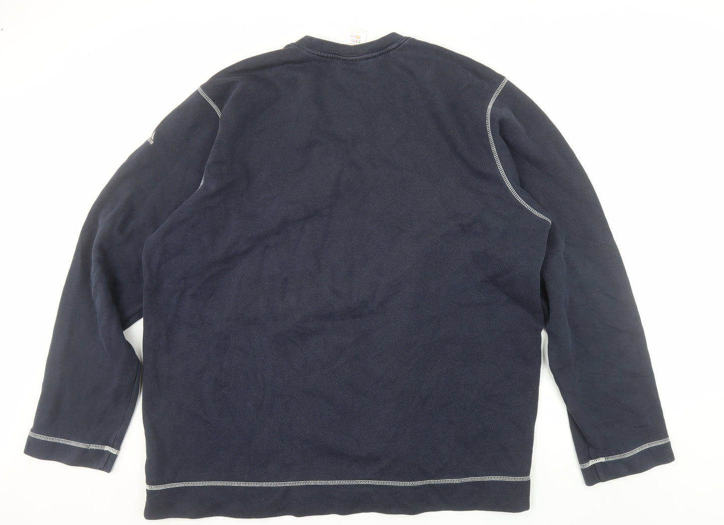 Adidas Men's Blue XL Pullover Sweatshirt Crew Neck AAC Athletic Style