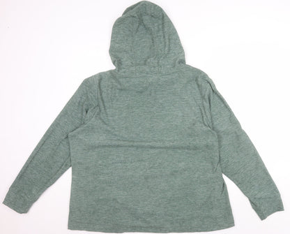 Regatta Great Outdoors Women’s Green Pullover Hoodie Size 22 Polyester