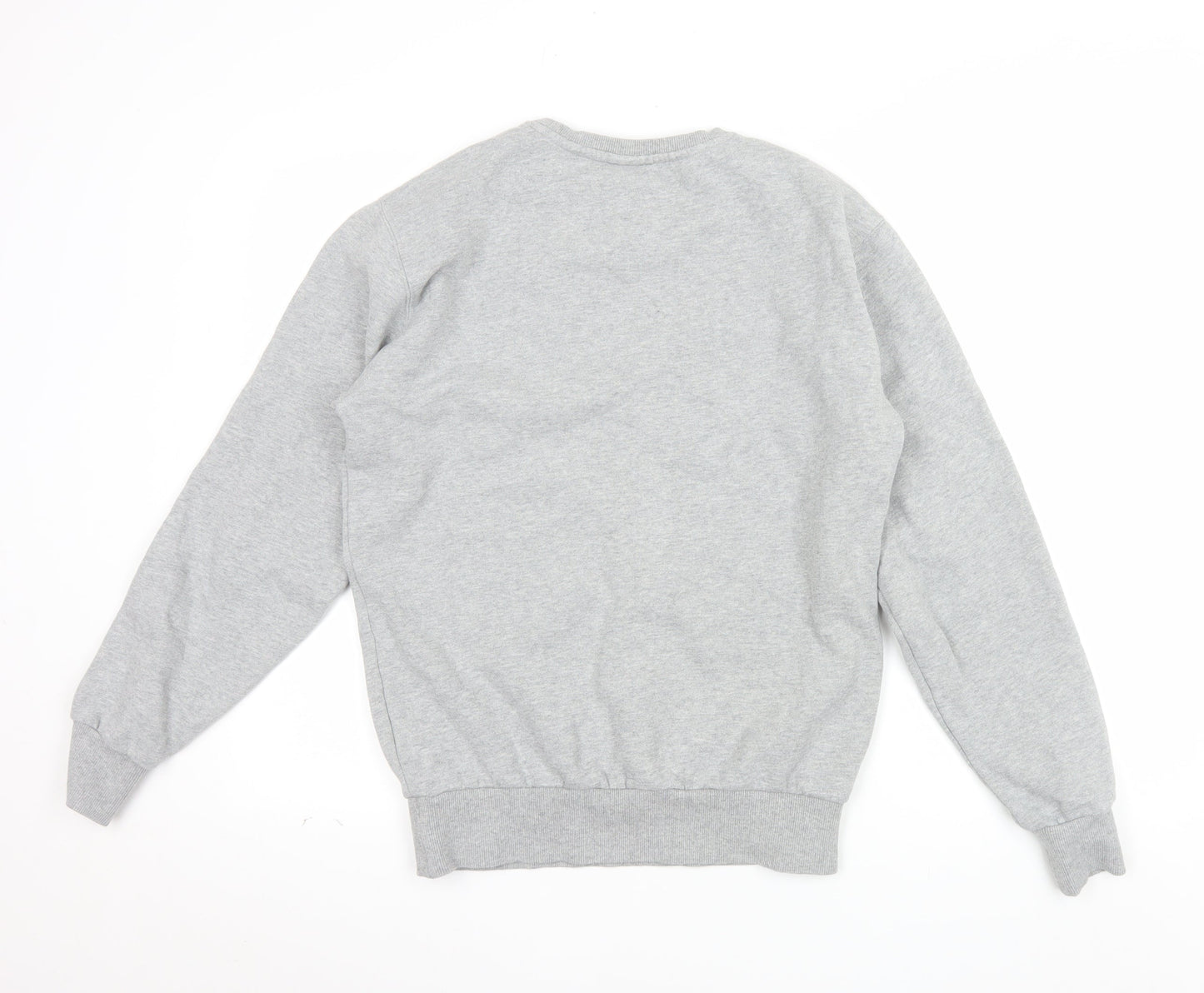 Ellesse Men's Grey Small Pullover Crew Neck Sweatshirt